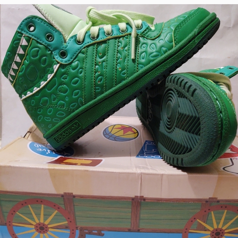 Adidas x Disney Top Ten Hi J Toy Story Rex Sneakers - Picture 8 of 8